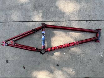 Fiend Mills BMX Frame | High Quality Freestyle BMX Frame | Clean Custom Setup