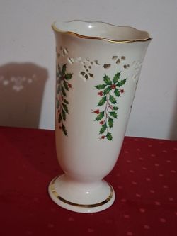 Lenox Holiday Vase