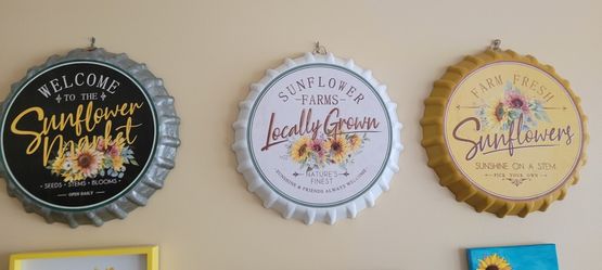 Sunshine Sunflower Home Decor 