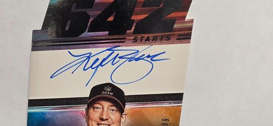2023 nascar prime kyle busch autograph #ed 19/ 99