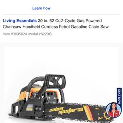 Brand New Chainsaw