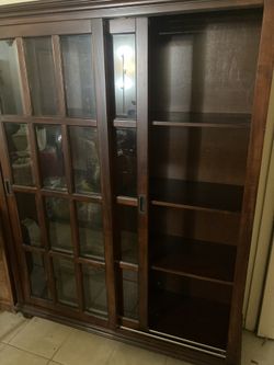 China Cabinet Wooden 