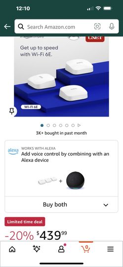 WiFi 6 mesh System Routers Eero