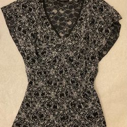 Brittany Black Blouse