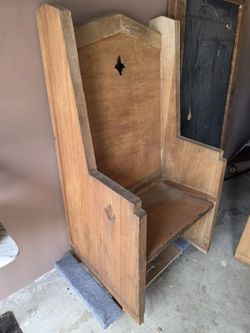 Pair Of Gothic Style Chairs
