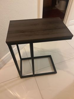 Dark brown night stand