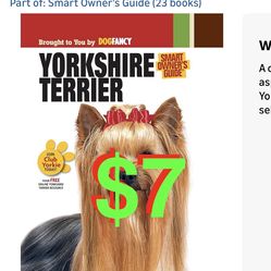 Yorkshire Terrier Smart Owners Guide Kennel Club w/ 2CD,s