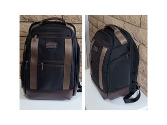 BOPai Laptop Men Business 15.6 inch Waterproof Black & Brown