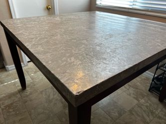 Free marble top kitchen dinning  table