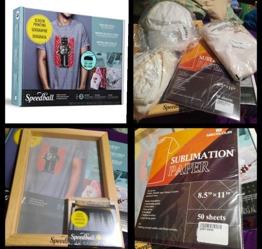$200 NEW SpeedBall Screen Printing Bundle