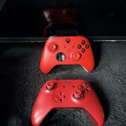 Xbox One Controllers $30 EACH  (tested) Red & Burgundy 
