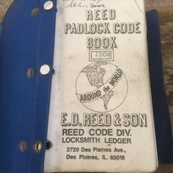 Vintage Reed Code Book 