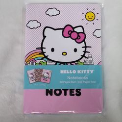 Sanrio Hello Kitty notebooks 