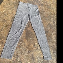 NWOT Forever 21 Grey Stretch track pants leggings bottoms joggers warm exercise