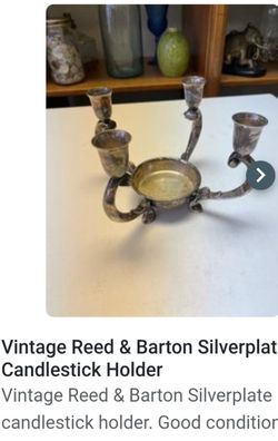 Reed an Barton 331 candle holder