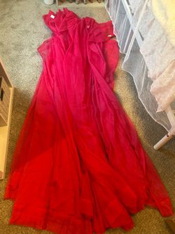 Pink sheer curtains