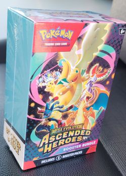 Pokémon TCG: Mega Evolution Ascended Heroes Booster Bundle (Pickup after 3:30p)