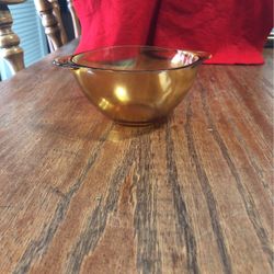 Vintage  Amber Duralex Verero France Dish