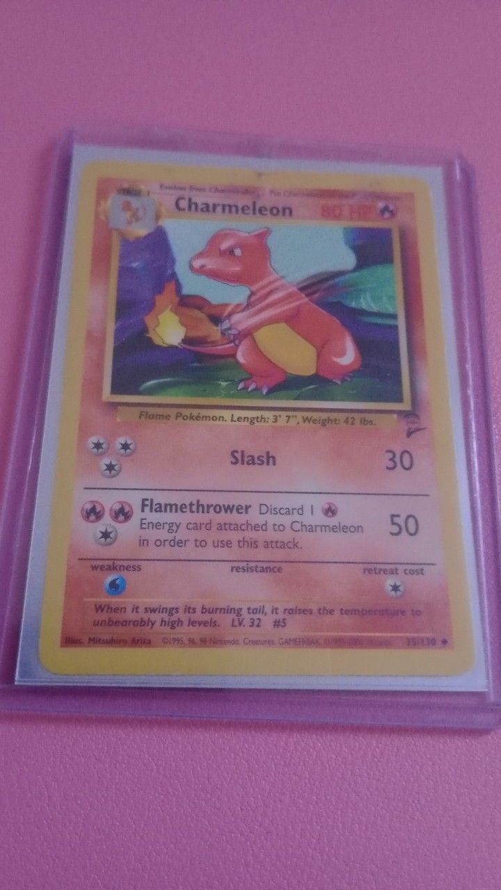 Charmeleon TCG base Card (Pokemon)
