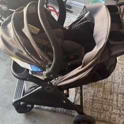 Stroller And Car seat With Booster