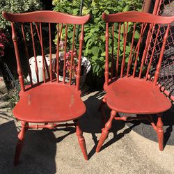 2 Windsor Chairs