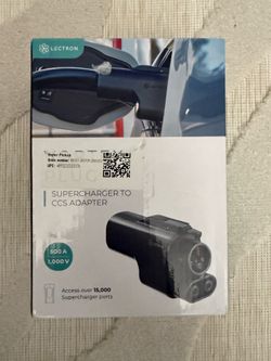Lectron NACS to CCS Adapter w/ Interlock | Vortex Plus | 1,000V | Compatible with Tesla Superchargers.
