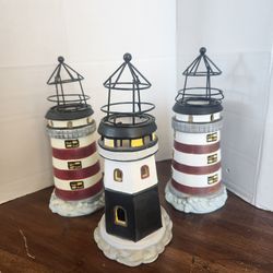 Lighthouse candle holder