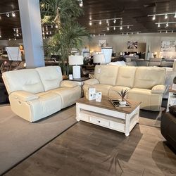 Power Reclining Sofa And Loveseat