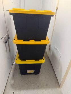 3 storage containers