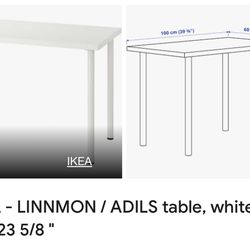 White IKEA Table
