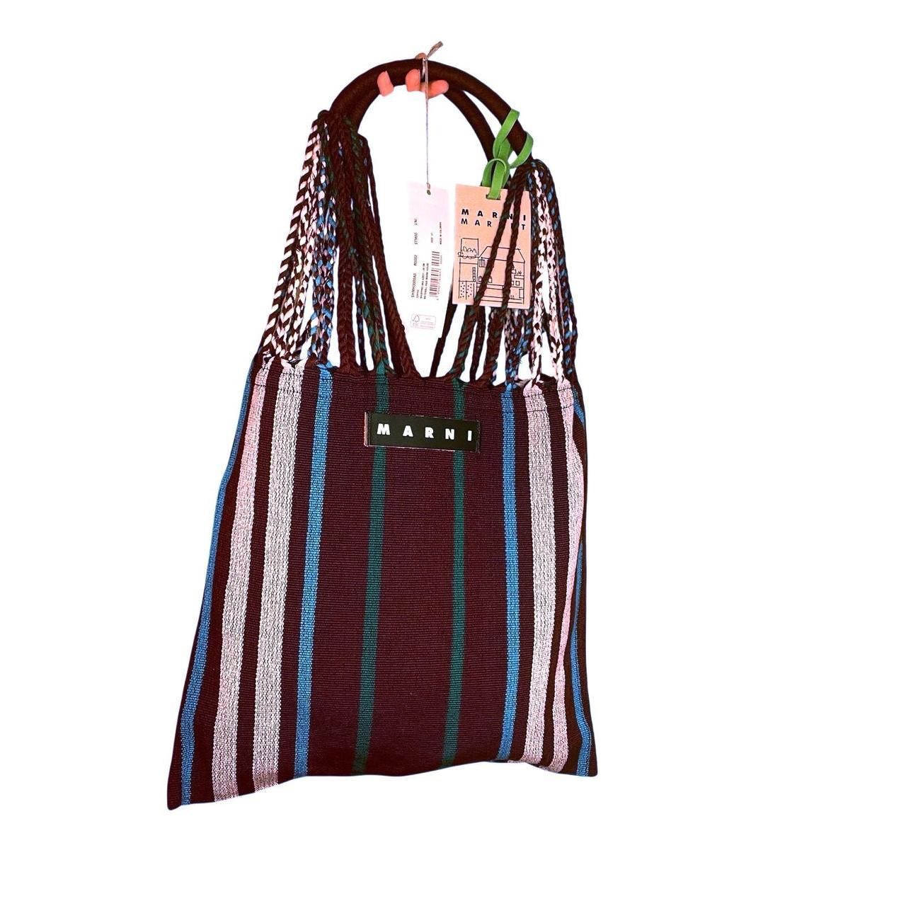 MARNI MARKET HAMMOCK crochet bag. (97)39