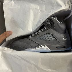 Air Jordan 5 Wolf Grey