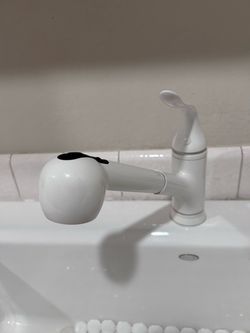 Kohler White Faucet For Kitchen Or Laundry Room Sink