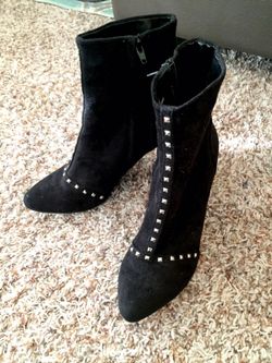 Suede Booties 8.5 Women