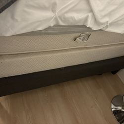 Upholstered Platform Bed Frame Queen $50