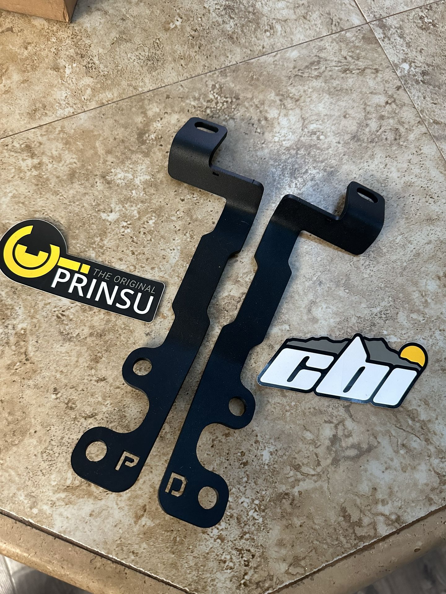 CBI 3rd GEN Toyota Tundra Ditch Light Brackets 2022+