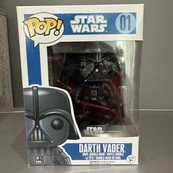 Funko POP! Star Wars Blue Box Darth Vader #1 Vinyl Figure