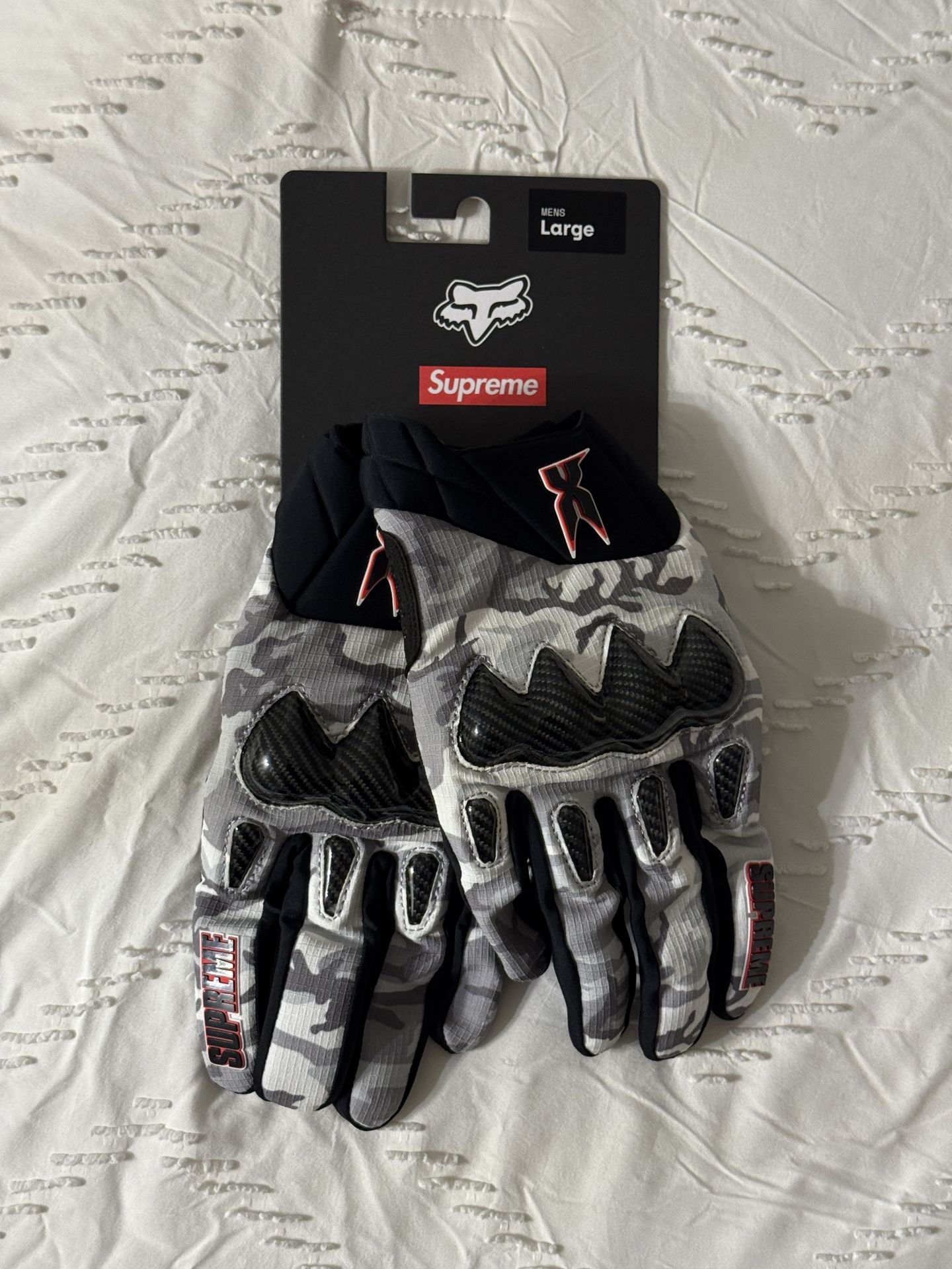 Supreme/Fox Racing DMX Bomber Gloves Size Large