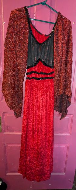 Vampire Witch Dress Costume 
