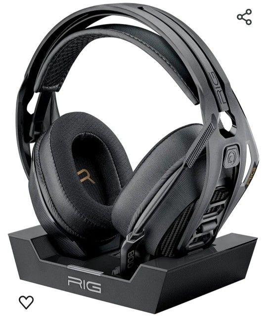 RIG 800 PRO HD Wireless Gaming Headset & Multi-Function Base Station - Compatible with PC, Mac, PS5, PS4 - with Dolby Atmos 3D Audio for Windows 10/11