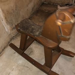 Collectible vintage rocking Horse 