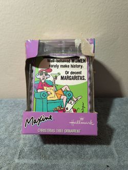 Maxine Christmas tree ornament