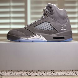 Authentic Brand New Jordan 5 Retro Wolf Grey