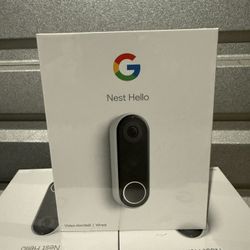 Google Nest Hello Doorbell Camera - Black & White