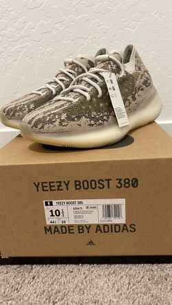 Adidas Yeezy Boost 380 Pyrite – Size 10.5 – Brand New DS