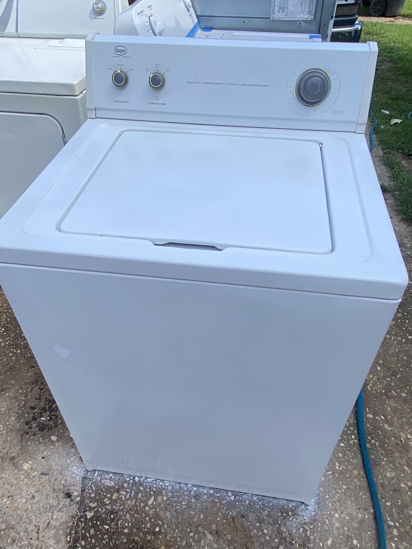 Whirlpool washer