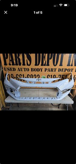 2020-2026 toyota corolla se use front bumper