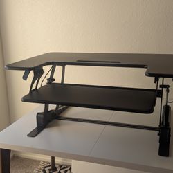 Sit Stand Desk Riser (VIVO) – Excellent Condition – $60