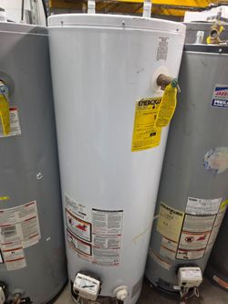 USED WATER HEATERS – LIMITED AVAILABILITY

Reliable, fully working used water heaters available while supplies last.

- 40-gallon and 50-gallon models
