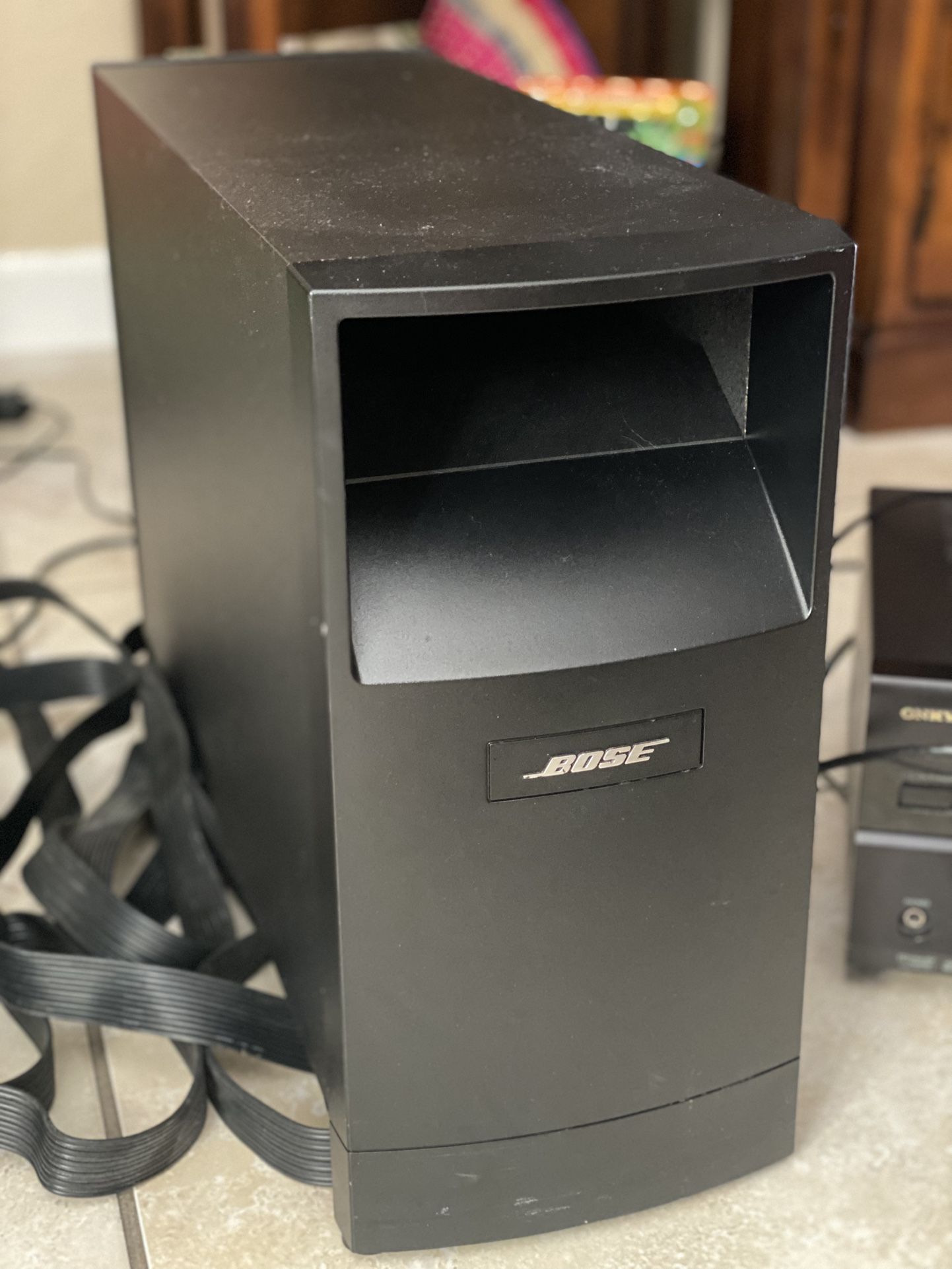 Bose and Onkyo Audio System